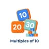 Multiples of 10 icon